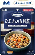 【介護食】 アサヒグループ食品 ひじき入り五目煮 / 100g まんぷく日和 　ひじきと皮なし大豆やわらかい…