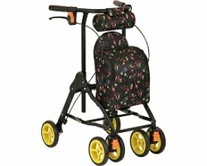 幸和製作所 テイコブ ラウンディ SIMD03 カラー:2色 U字型ハンドル 姿勢が安定 歩きやすい 座れる 小物入れ付 送料無料 ワイドなシルバーカー ホイールのカラーリングがお洒落 ミドルタイプ