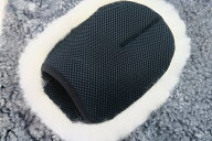 【2個セット】 洗車グローブ 【ムートン 毛足31mm 無染色】【オーストラリア産 ムートン100％ 高級洗車グ…