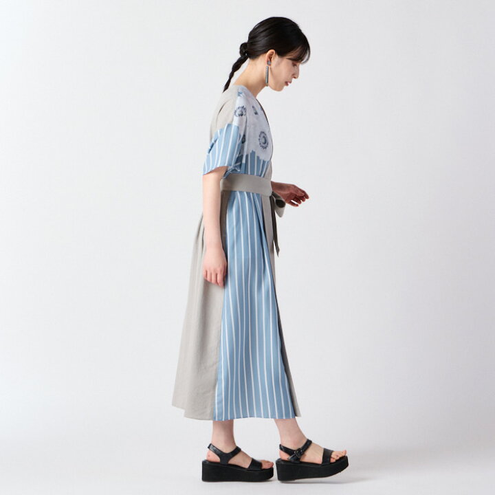 楽天市場】姉萌音 カシュクール風ワンピース公式 ふりふ 花 ワンピース 