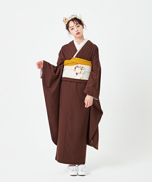 楽天市場】単品 【受注生産】振袖華亀甲公式 ふりふ 大正ロマン振袖 