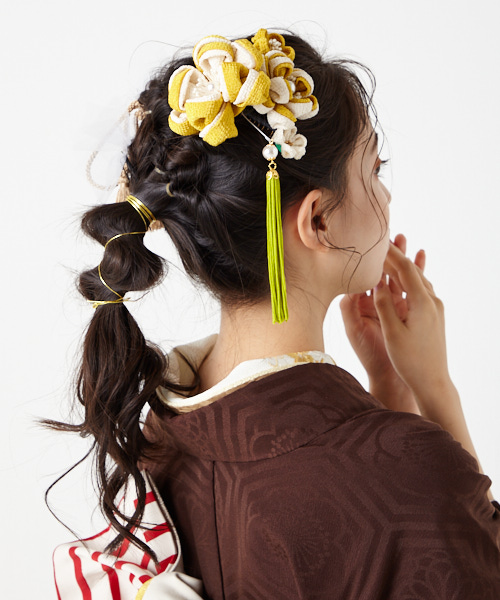 楽天市場】ふたご菊コーム公式 ふりふ かんざし 髪飾り ヘアアクセ