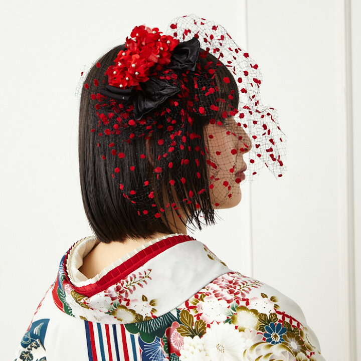 楽天市場】髪飾り「小花チュールヘッドドレス」公式 ふりふ ヘッド  