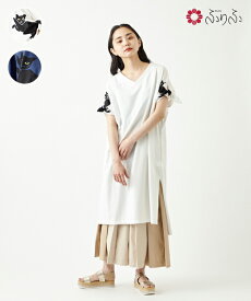 楽天市場 猫 Tシャツ ワンピース レディースファッション の通販