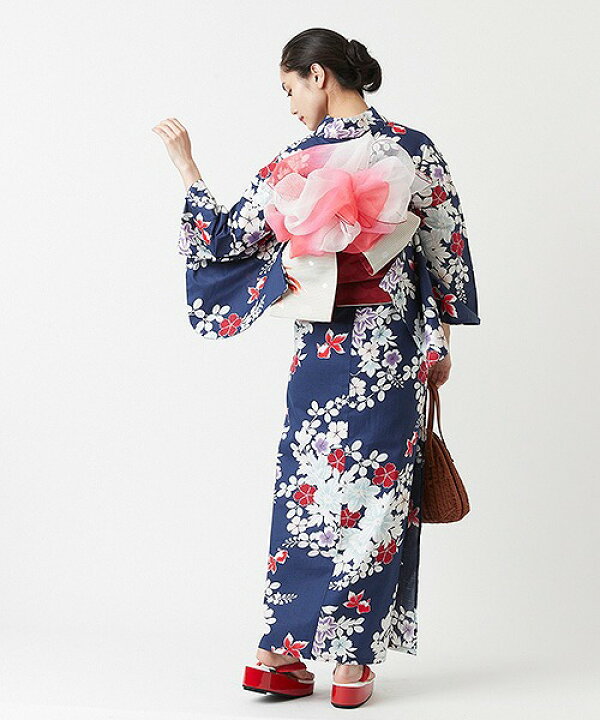 楽天市場】【セール40%オフ】単品 浴衣「花金魚」公式 ふりふ 浴衣  