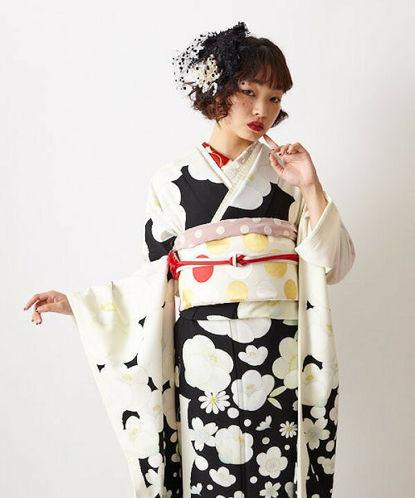 楽天市場】【セール50%オフ】単品 振袖「しんしん雪うさぎ」公式 
