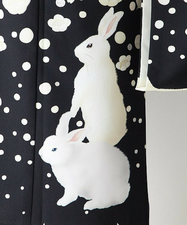 楽天市場】【セール50%オフ】単品 振袖「しんしん雪うさぎ」公式 