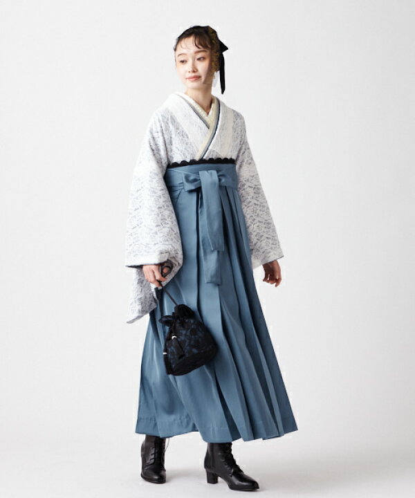 楽天市場】【セール30%オフ】袴単品「furifu-satin袴」公式 ふりふ 袴 