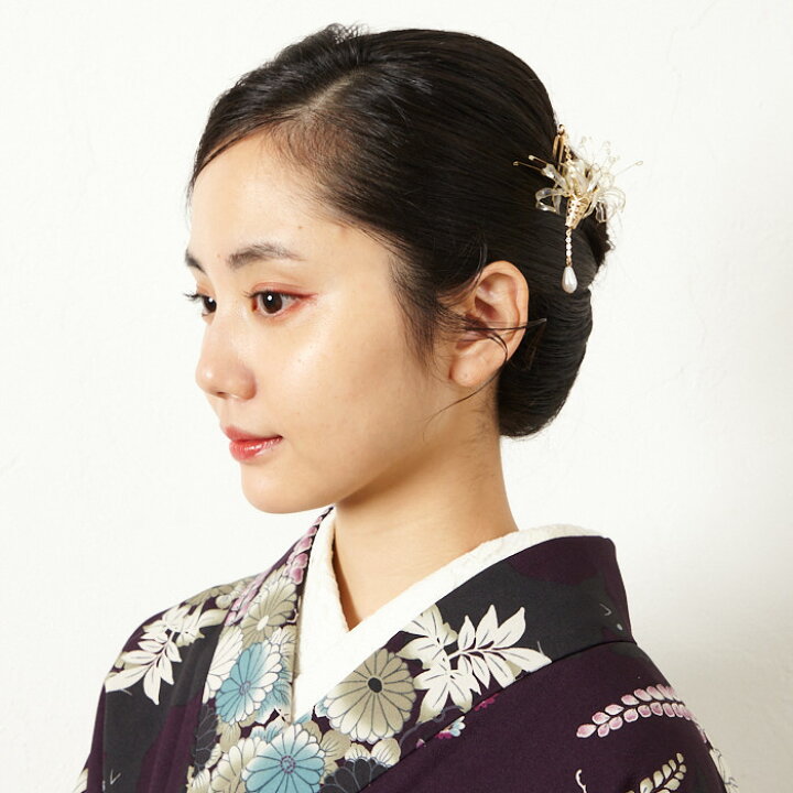 楽天市場】彼岸花かんざし公式 ふりふ 簪 髪飾り ヘアアクセ キラキラ 