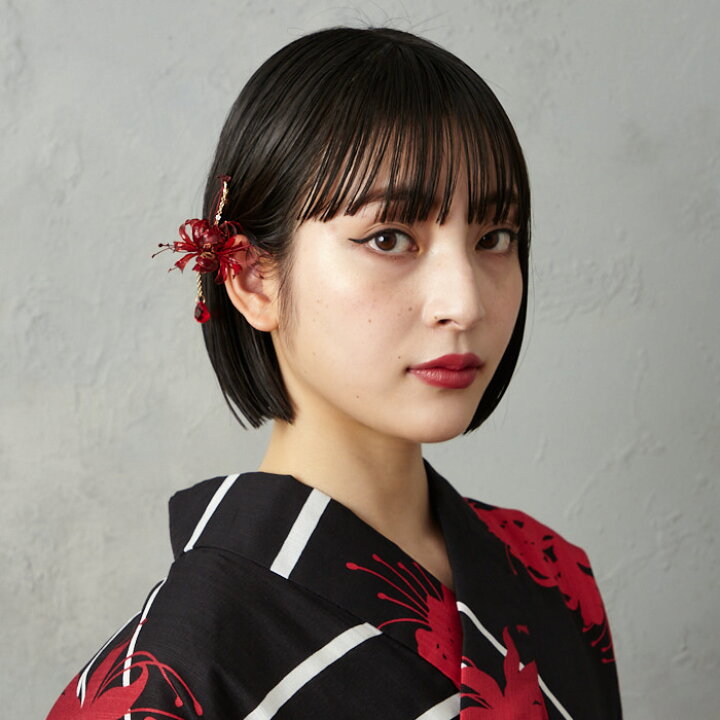楽天市場】彼岸花かんざし公式 ふりふ 簪 髪飾り ヘアアクセ 