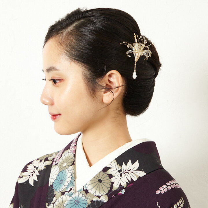 楽天市場】彼岸花かんざし公式 ふりふ 簪 髪飾り ヘアアクセ 