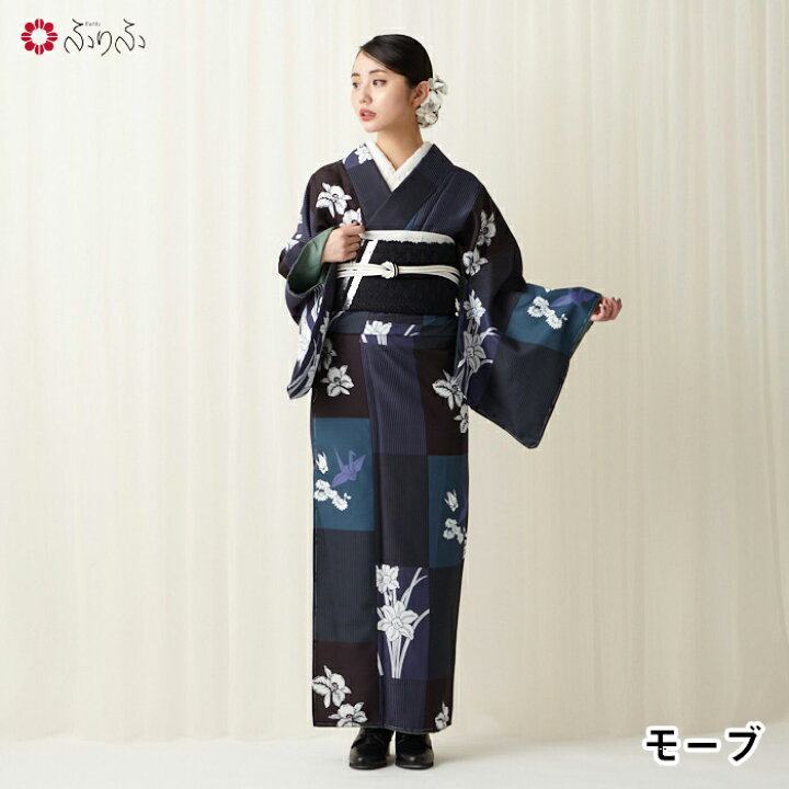楽天市場】【セール50%オフ】【WEB限定】洗える着物公式 ふりふ 単品  