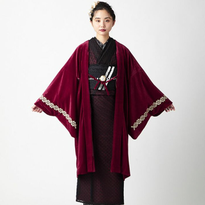 楽天市場】【セール50%オフ】Jewelベロア羽織公式 ふりふ 大正ロマン 