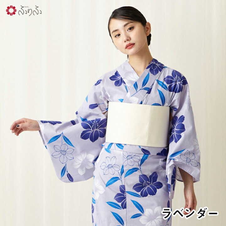ふりふダリアテッレ浴衣ゆかた