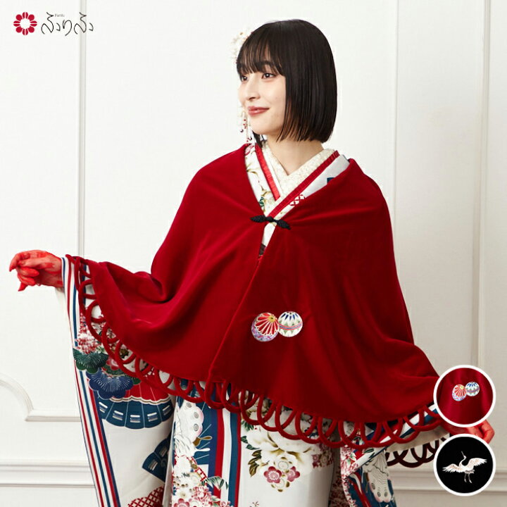 楽天市場】刺繍ループショール和洋 兼用 公式 ふりふ レディース 