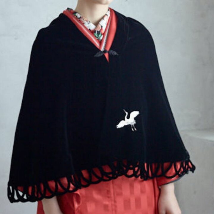 楽天市場】刺繍ループショール和洋 兼用 公式 ふりふ レディース 