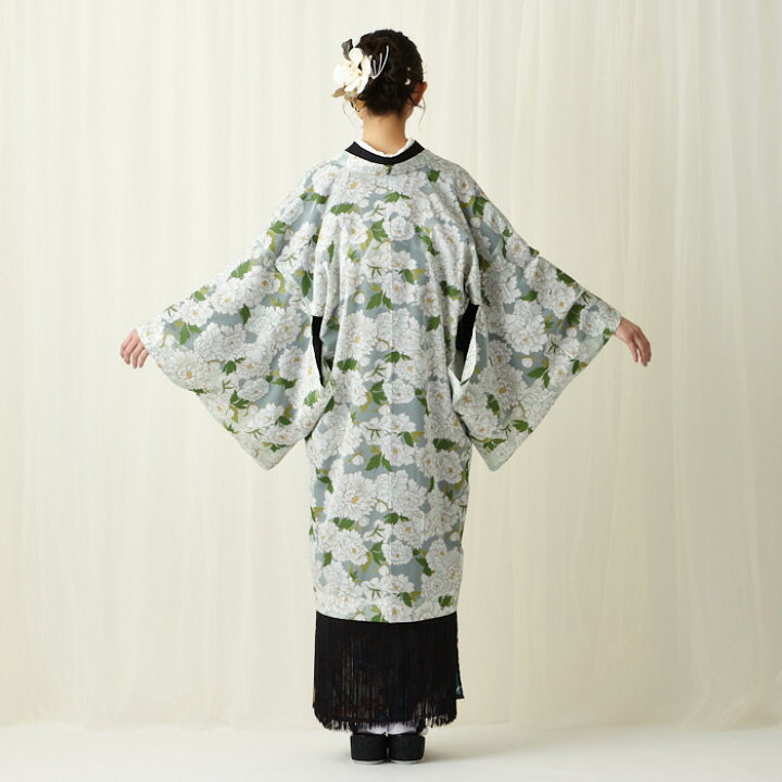 楽天市場】羽織単品「 春牡丹オパール羽織 」公式 ふりふ 羽織 薄羽織 