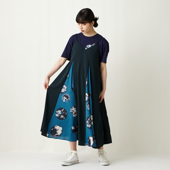 楽天市場】【セール50%オフ】花天井 2WAYキャミワンピース公式 ふりふ  