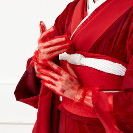 レース手袋｜着物に合わせたい！おしゃれな花柄など和装に合うレースグローブのおすすめは？