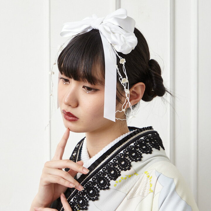 楽天市場】みつあみRibbon公式 ふりふ かんざし 髪飾り ヘアアクセ 