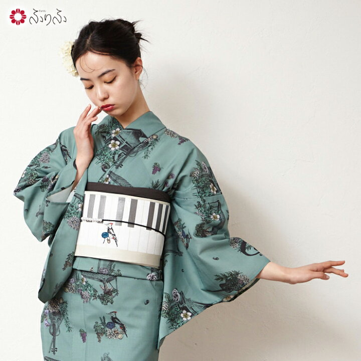 楽天市場】浴衣単品「 クルエレ 」公式 ふりふ 日本製 洗える ゆかた 