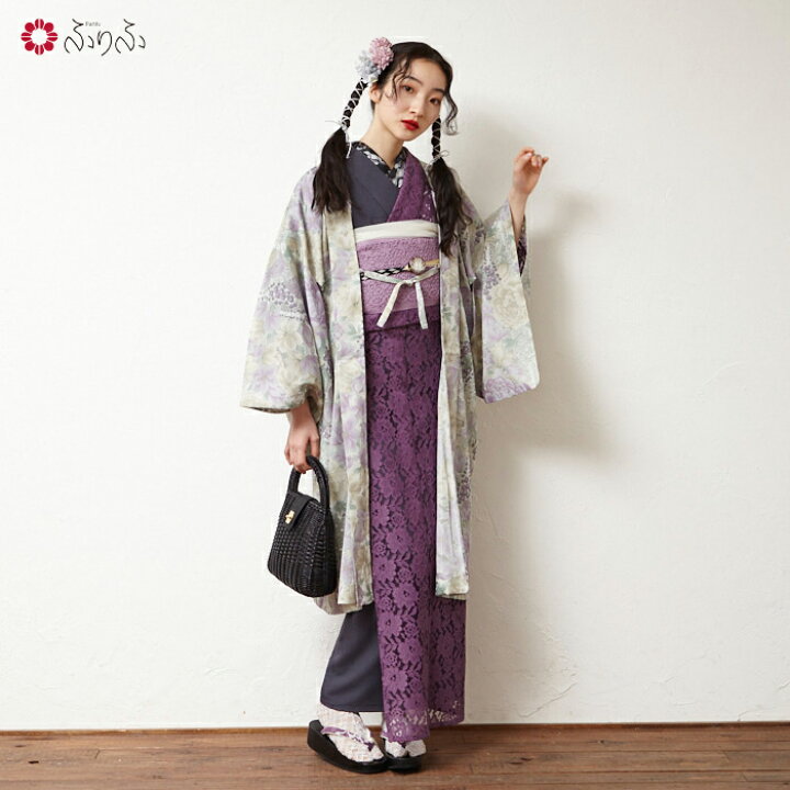 楽天市場】【セール10%オフ】羽織単品「 花とあんみつオパール羽織 