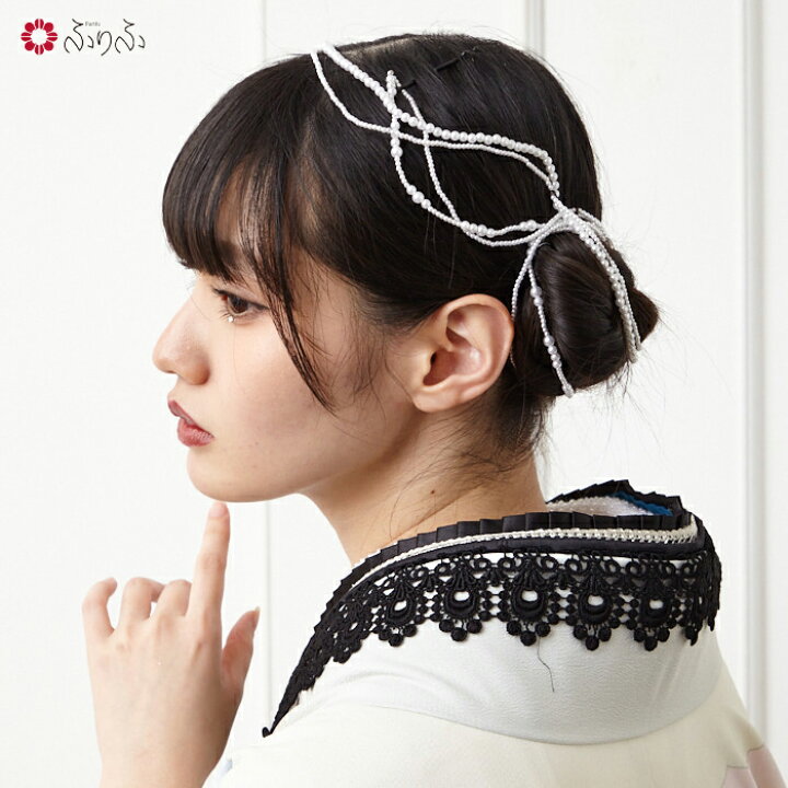 楽天市場】pearl・pearl・pearl公式 ふりふ かんざし パール ぱっちん  