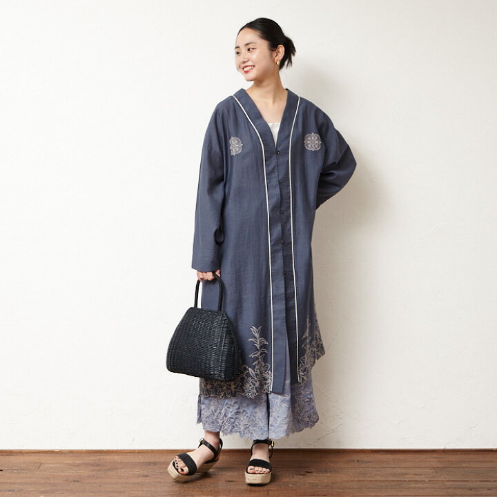 楽天市場】【セール50%オフ】カサブランカ 刺繍着物風ガウン公式 