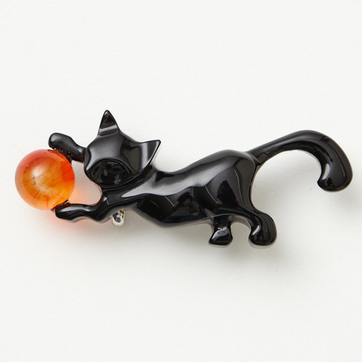 猫柄小紋浴衣黒猫白黒黒地白地ゴロン猫猫物語ミケ猫