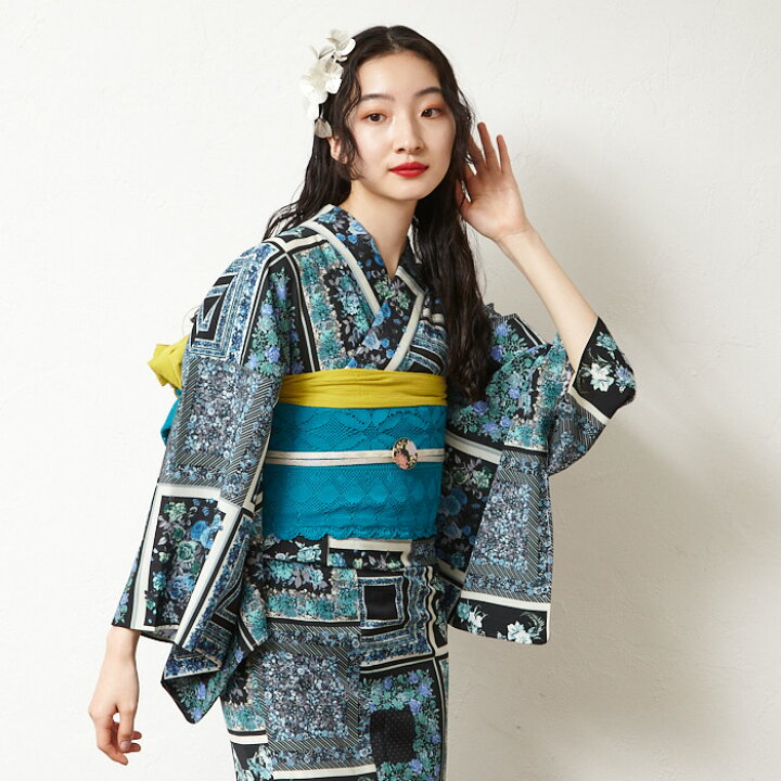 楽天市場】【セール20%オフ】半幅帯 レース 公式 ふりふ 撫松庵 半幅  