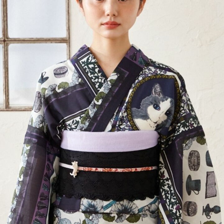 楽天市場】【セール30%オフ】半幅帯 レース 公式 ふりふ 撫松庵 半幅 