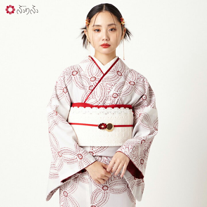 楽天市場】【セール50%オフ】小紋単品「花万華鏡」公式 ふりふ 大正 