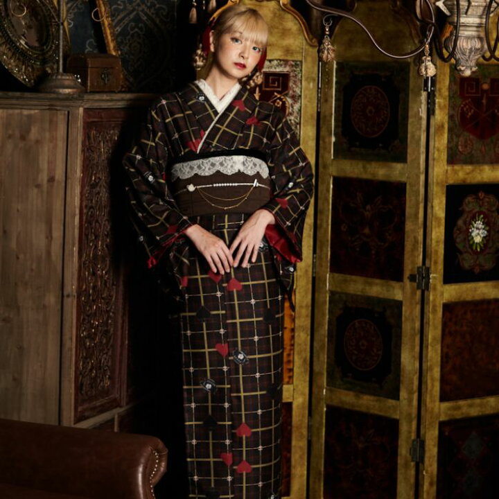楽天市場】【セール50%オフ】【WEB限定】小紋単品「 WONDER TEA PARTY 
