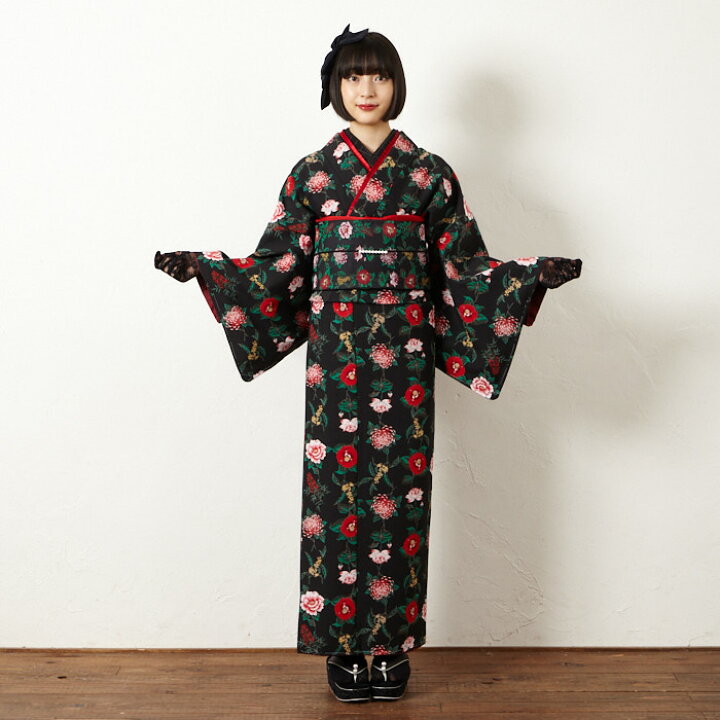 楽天市場】【セール10%オフ】小紋単品「 花園 」公式 ふりふ 大正 
