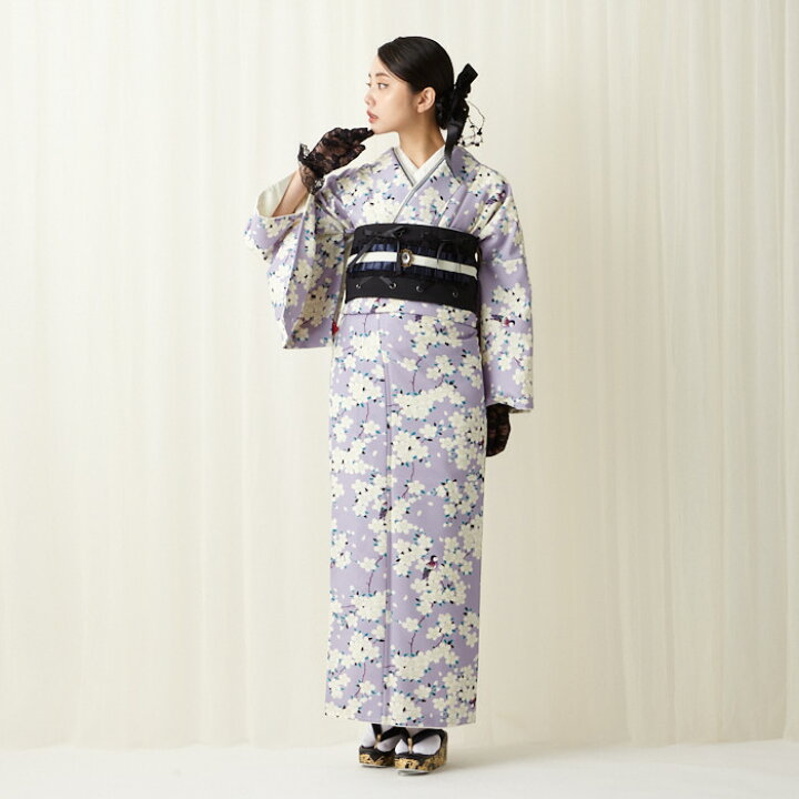 楽天市場】【セール50%オフ】小紋単品「 白雪 」公式 ふりふ 大正  