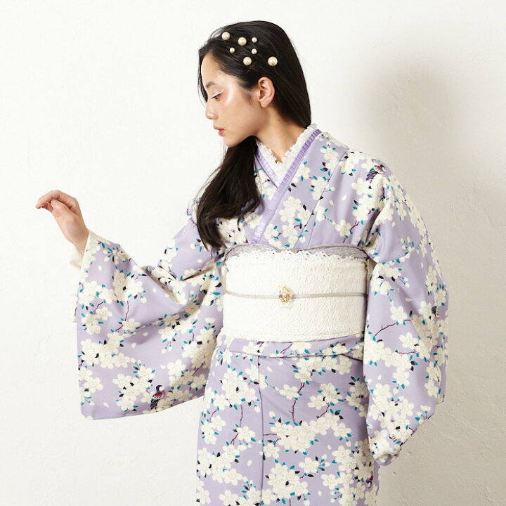 楽天市場】【セール50%オフ】小紋単品「 白雪 」公式 ふりふ 大正  
