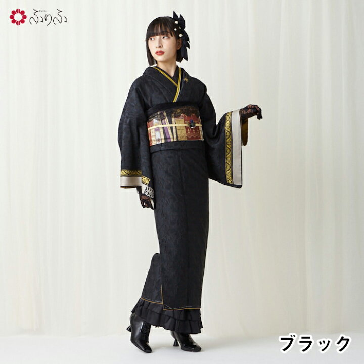 楽天市場】小紋単品「 詞華集 」公式 ふりふ 大正ロマン 着物 
