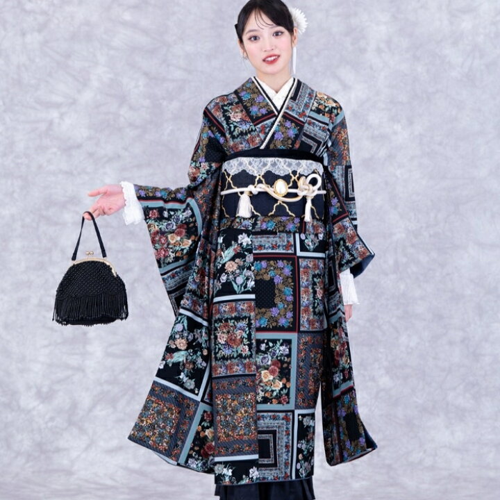 楽天市場】振袖単品「 スカーフローズ 」公式 ふりふ 振袖 成人式 