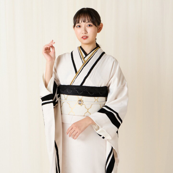 楽天市場】振袖単品「 ギフトリボン 」公式 ふりふ 大正ロマン 振袖 白 