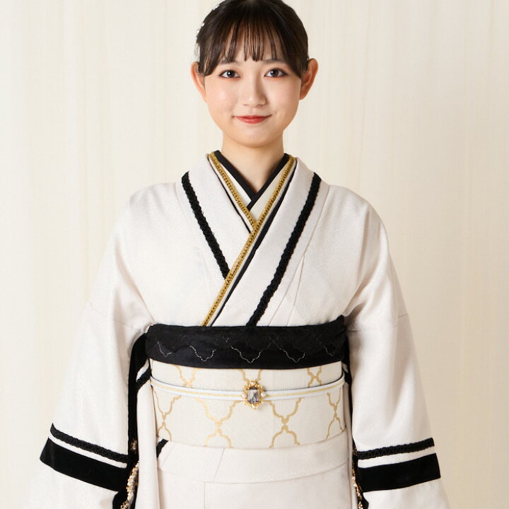 楽天市場】振袖単品「 ギフトリボン 」公式 ふりふ 大正ロマン 振袖 白 