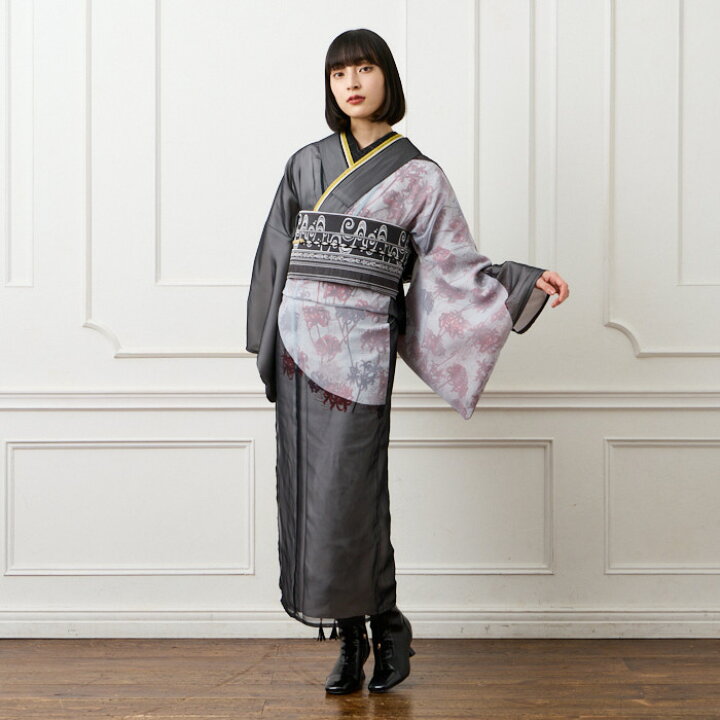 楽天市場】【セール20%オフ】二重着物単品「 彼岸花 」公式 ふりふ 