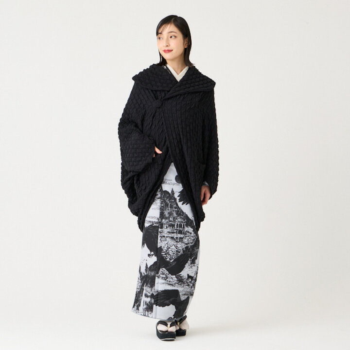楽天市場】【セール20%オフ】ニット風トンビコート公式 ふりふ 和洋服 