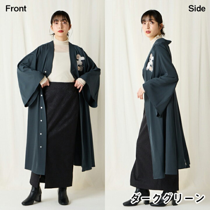 楽天市場】オヨメ 背開き刺繍ワンピース公式 ふりふ 長袖 ワンピース 