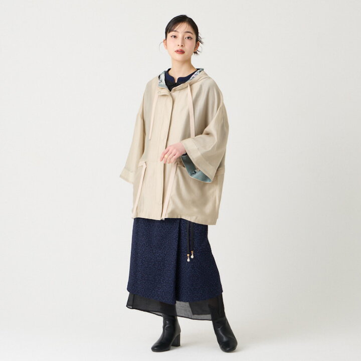 楽天市場】花天井 シアーフーディガン公式 ふりふ 和洋服 和柄 