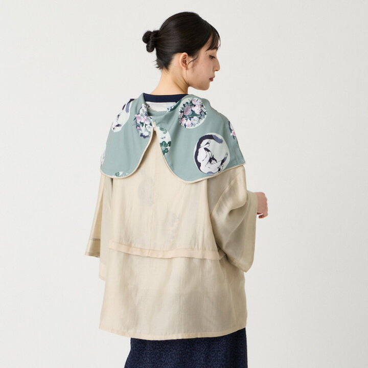 楽天市場】花天井 シアーフーディガン公式 ふりふ 和洋服 和柄 