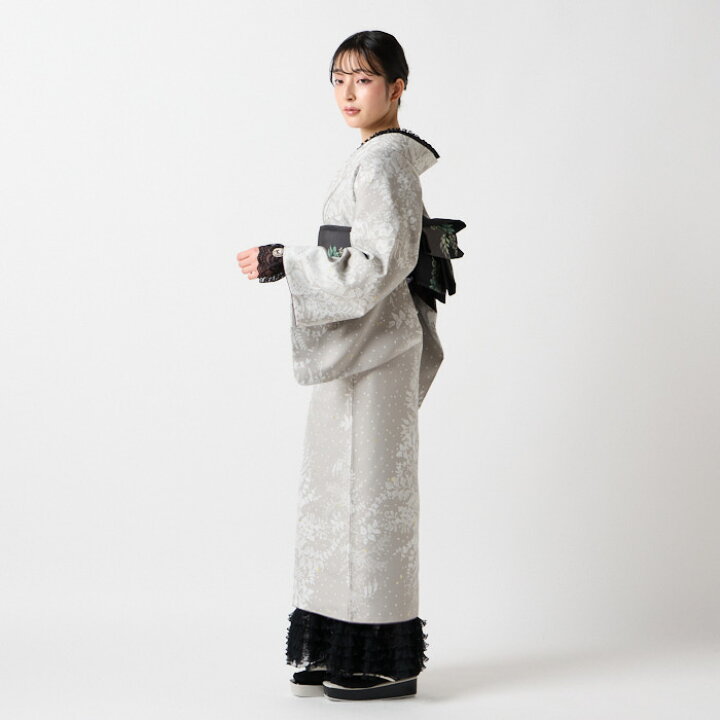 楽天市場】【セール40%オフ】【小紋】フラワーレース箔小紋公式 ふりふ 