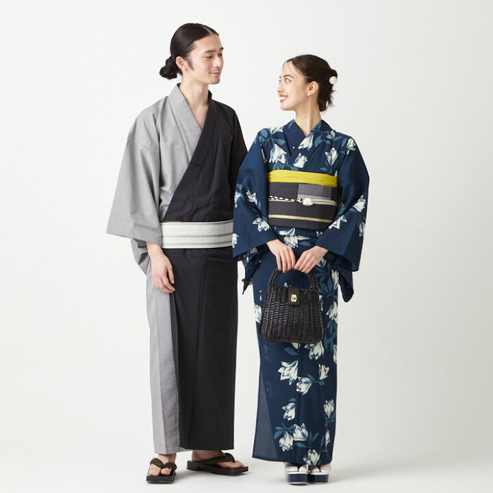 楽天市場】浴衣単品「 モクレン 」公式 ふりふ 日本製 洗える ゆかた 