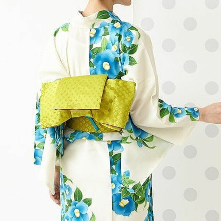 楽天市場】浴衣単品「 ガーデンカメリア 」公式 ふりふ 日本製 洗える 