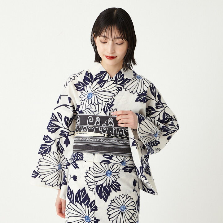楽天市場】浴衣単品「 注染 菊 」公式 ふりふ 浴衣 そしてゆめ ゆかた 
