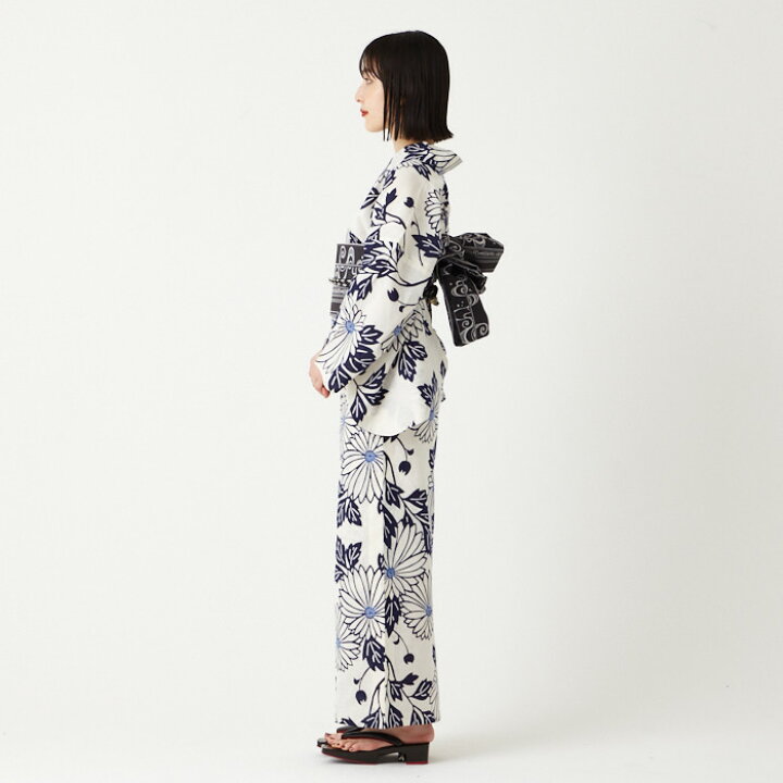 楽天市場】浴衣単品「 注染 菊 」公式 ふりふ 浴衣 そしてゆめ ゆかた 
